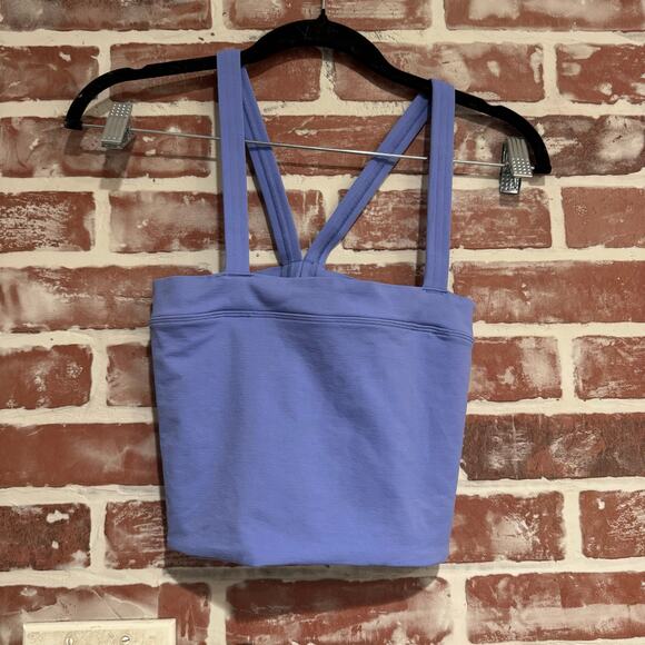 NWT Free People Movement Strappy Tank Top Blueberry XS/S - Picture 1 of 8